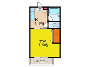 間取図 コ－ポＴ１