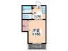 コ－ポＴ３ 1Kの間取り