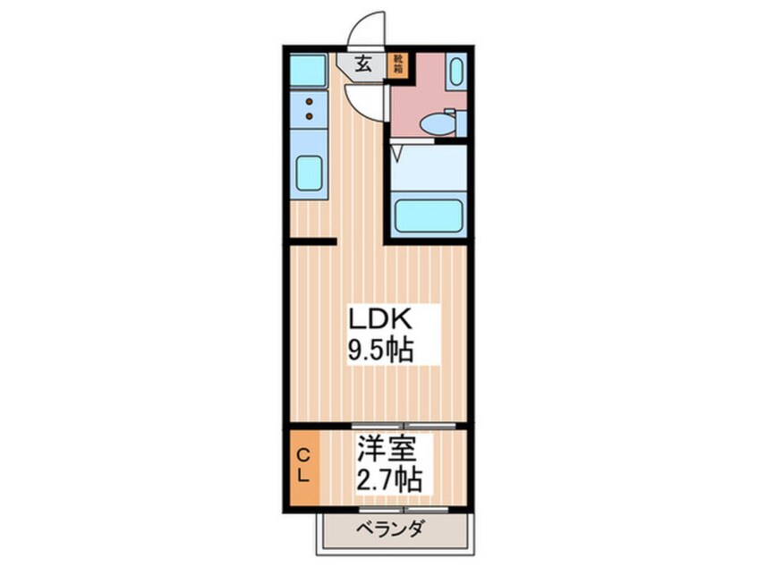 間取図 ウィズパーク可部南