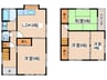 高須１丁目貸家 4LDKの間取り