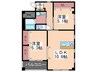 ステージN 2LDKの間取り