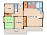 ホレストタウンビル 2LDK+Sの間取り