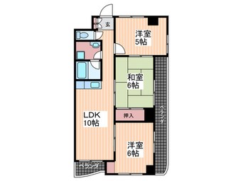 間取図 山根ビル