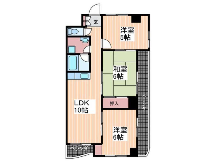 間取図 山根ビル