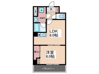 間取図 井上薬品ビル