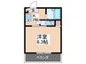 セフィラ岩崎 1Kの間取り