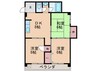 石光ビル 3DKの間取り