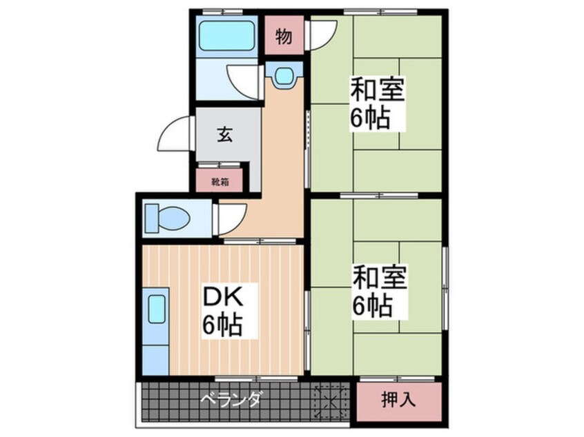 間取図 ジケムラビル