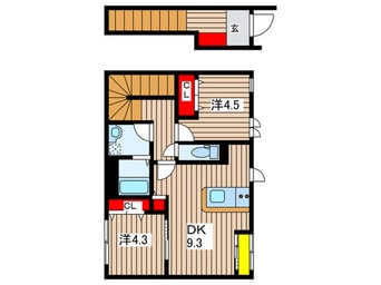 間取図 スターテラス上安