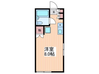 間取図 メリ－ハイツ