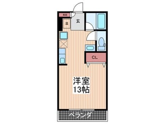 間取図 脇コーポ徳丸