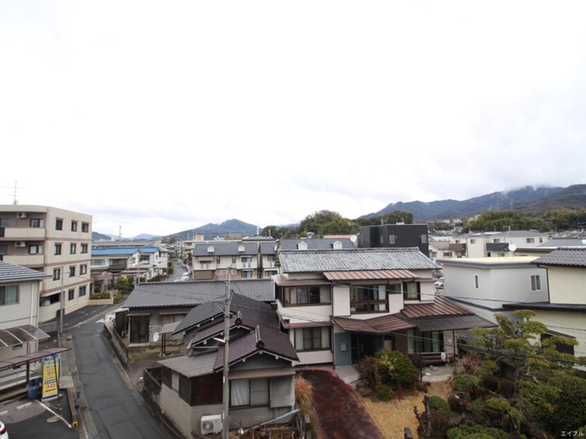 室内からの展望 みなとやコーポ