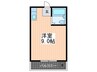 クルベットⅡ 1Rの間取り
