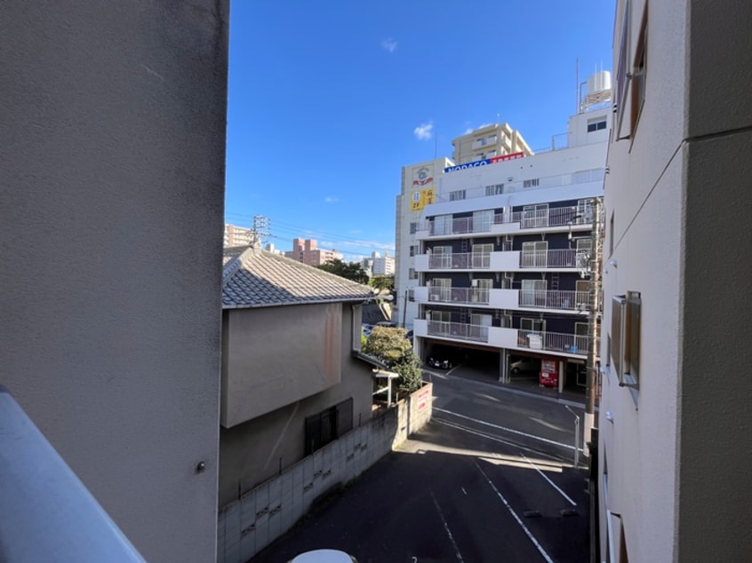 室内からの展望 澤原ビル