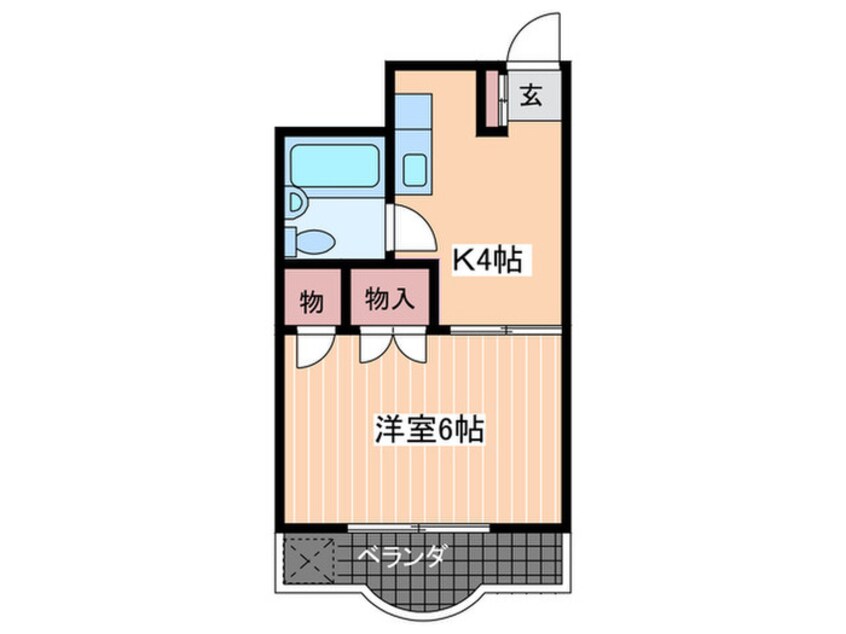 間取図 第２三加ビル