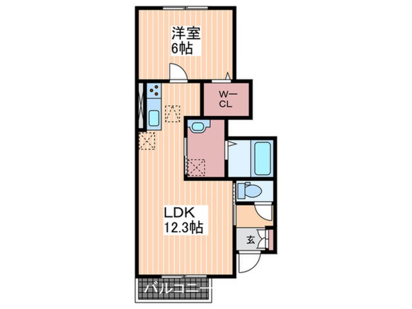 間取図 エミネンスⅠ