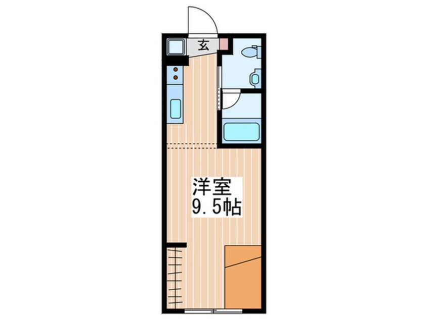 間取図 ニホコーポラスⅢ