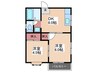 DICE bldg.本町 2DKの間取り