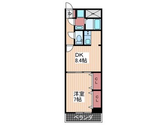間取図 グランディールノブハラ