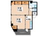上本ビル 2Kの間取り