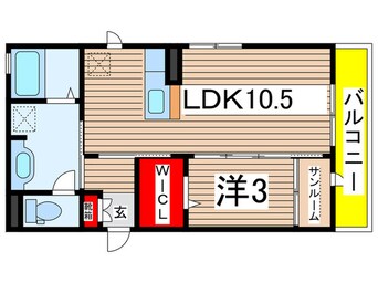 間取図 エルマーナ　A棟