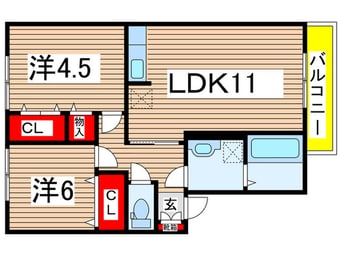 間取図 ヴィラコート
