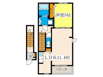 間取図 リバーフロント山手Ⅰ