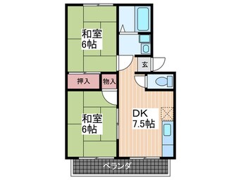 間取図 スクエアハウス