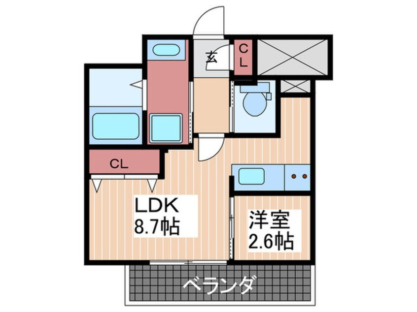 間取図 仮）月光鎮守府新築工事