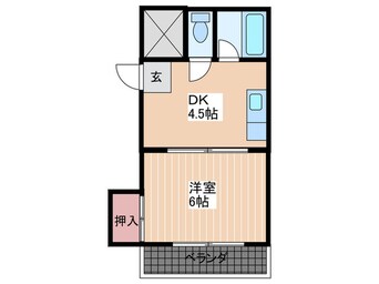 間取図 第２下野ビル