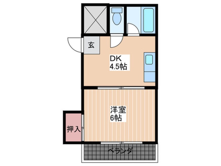 間取図 第２下野ビル