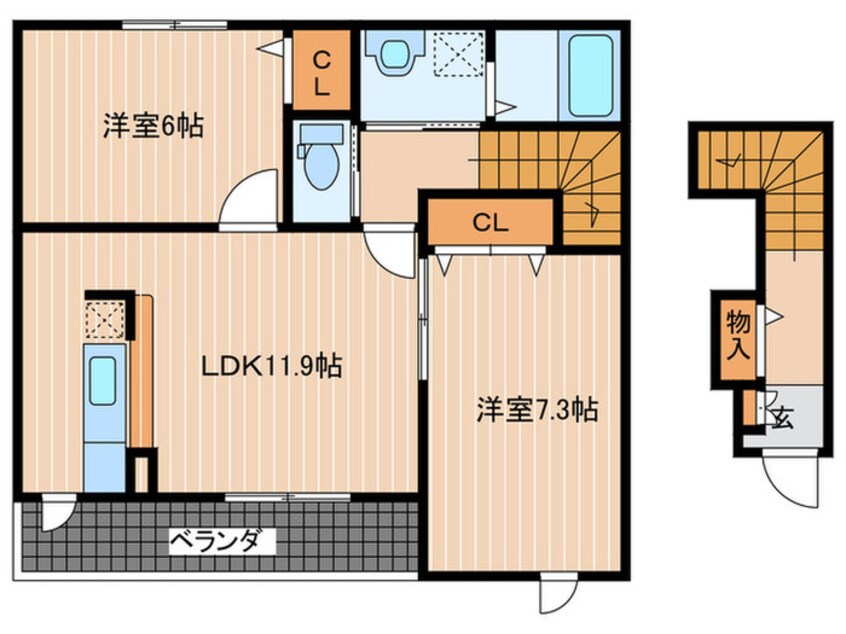 間取図 グラ－スプラシ－ド