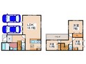 高須１丁目新築戸建借家の間取図