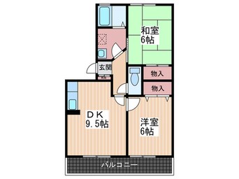 間取図 テラジハウスツカ