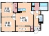 プレミアムテラス 2LDKの間取り