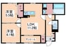 プレミアムテラス 2LDKの間取り