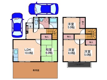 間取図 福永棟割⑥