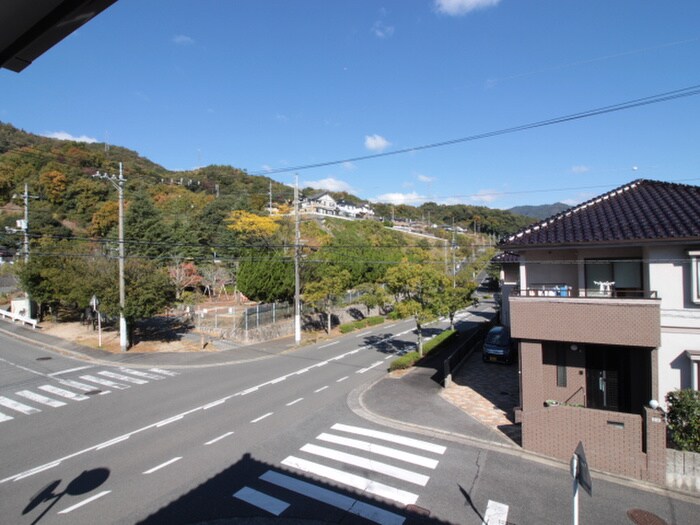 室内からの展望 福永棟割⑥