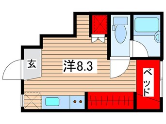 間取図 リヴィエール口田Ⅱ