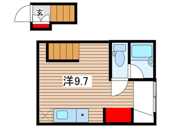 間取図 リヴィエール口田Ⅱ