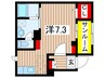 フェア　レジデンス 1Rの間取り