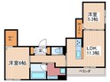 スリール・コートの間取図