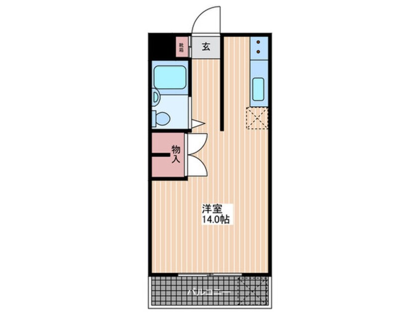 間取図 中西ビル