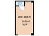 こばやしビル 1Rの間取り