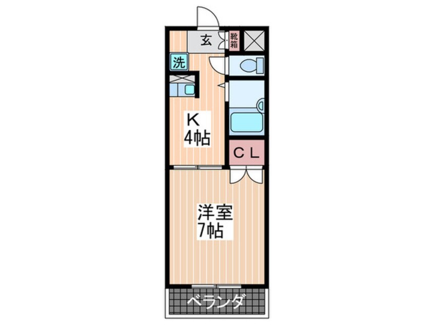 間取図 ＣＡＳＡＤＥＳＯＬ己斐