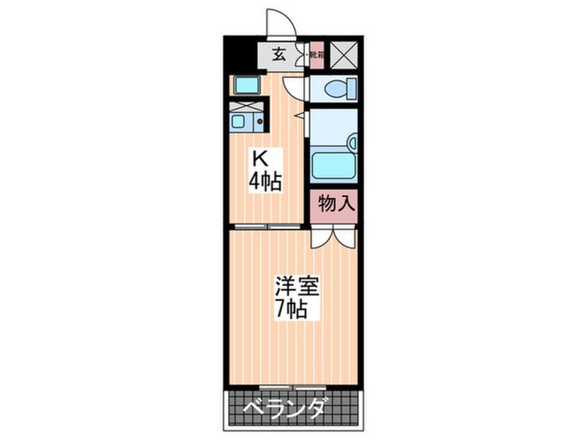 間取図 ＣＡＳＡＤＥＳＯＬ己斐