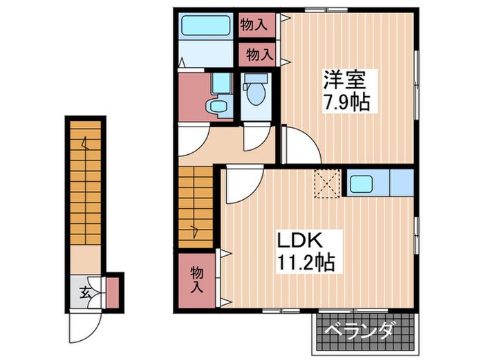 間取り図 TS BONHEUR
