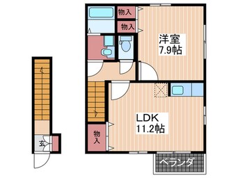 間取図 TS BONHEUR