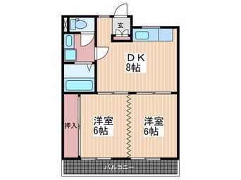 間取図 柿本ビル