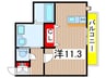 MIRAI　Ⅱ 1Rの間取り